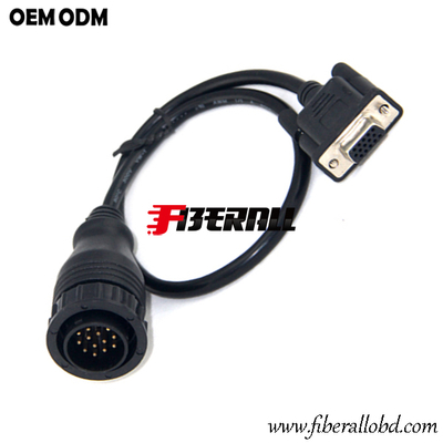 HDB15P zu BENZ 14Pin OBD1 Automobile Diagnostic Cable