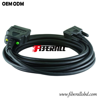 DB9-zu-OBDII-Fahrzeugdiagnosekabel mit LED