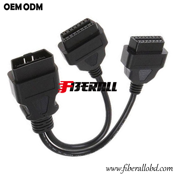 Fahrzeug-OBD-Splitterkabel mit J1962 OBD-II-Stecker